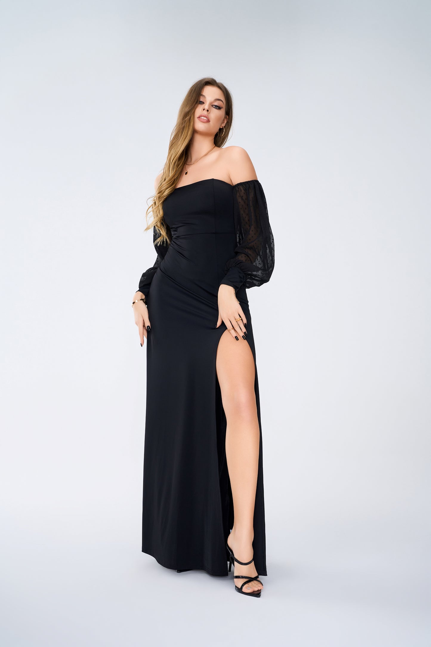 MAIDA MAXI DRESS BLACK