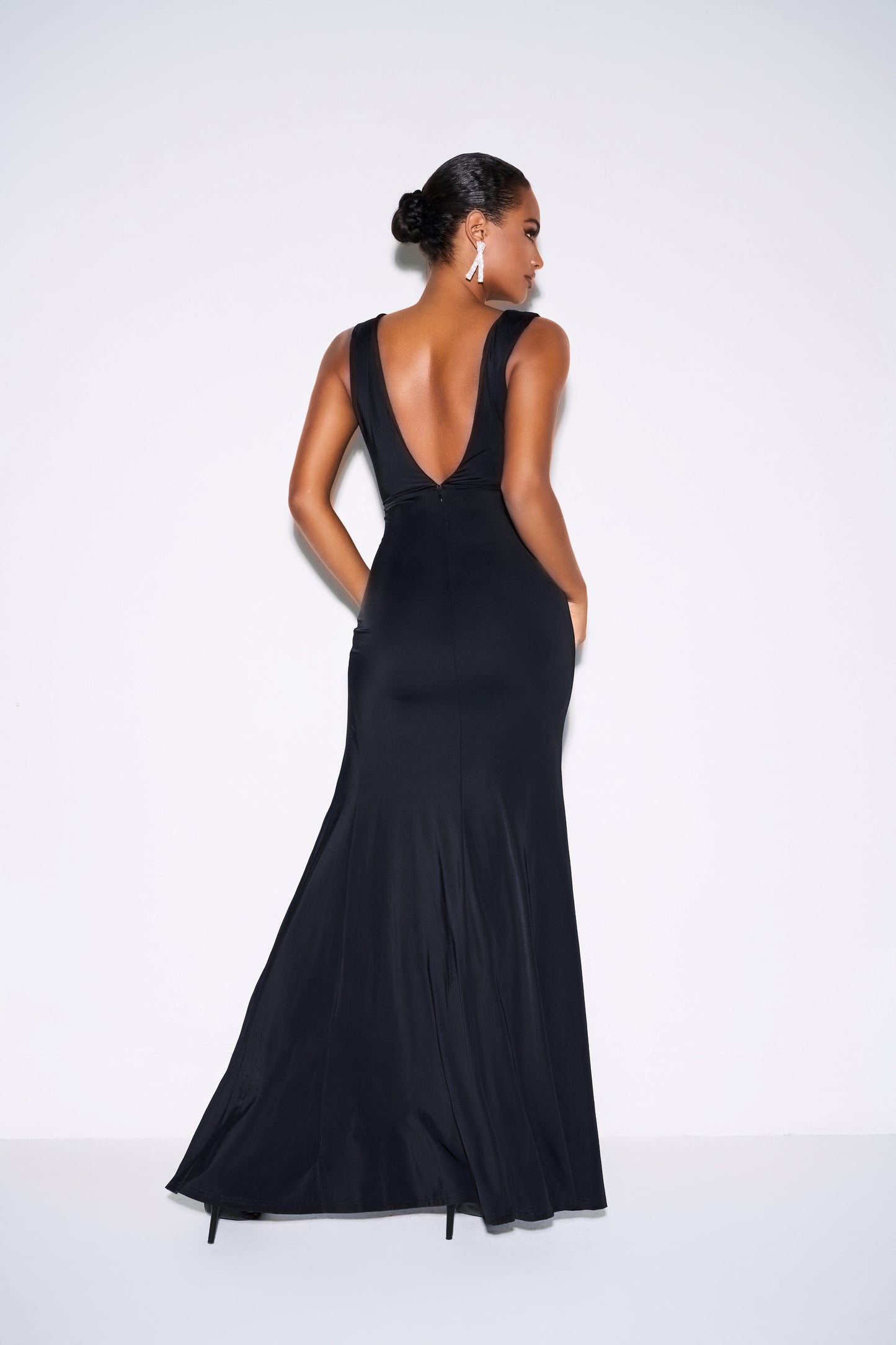 CAPUTO MAXI DRESS BLACK