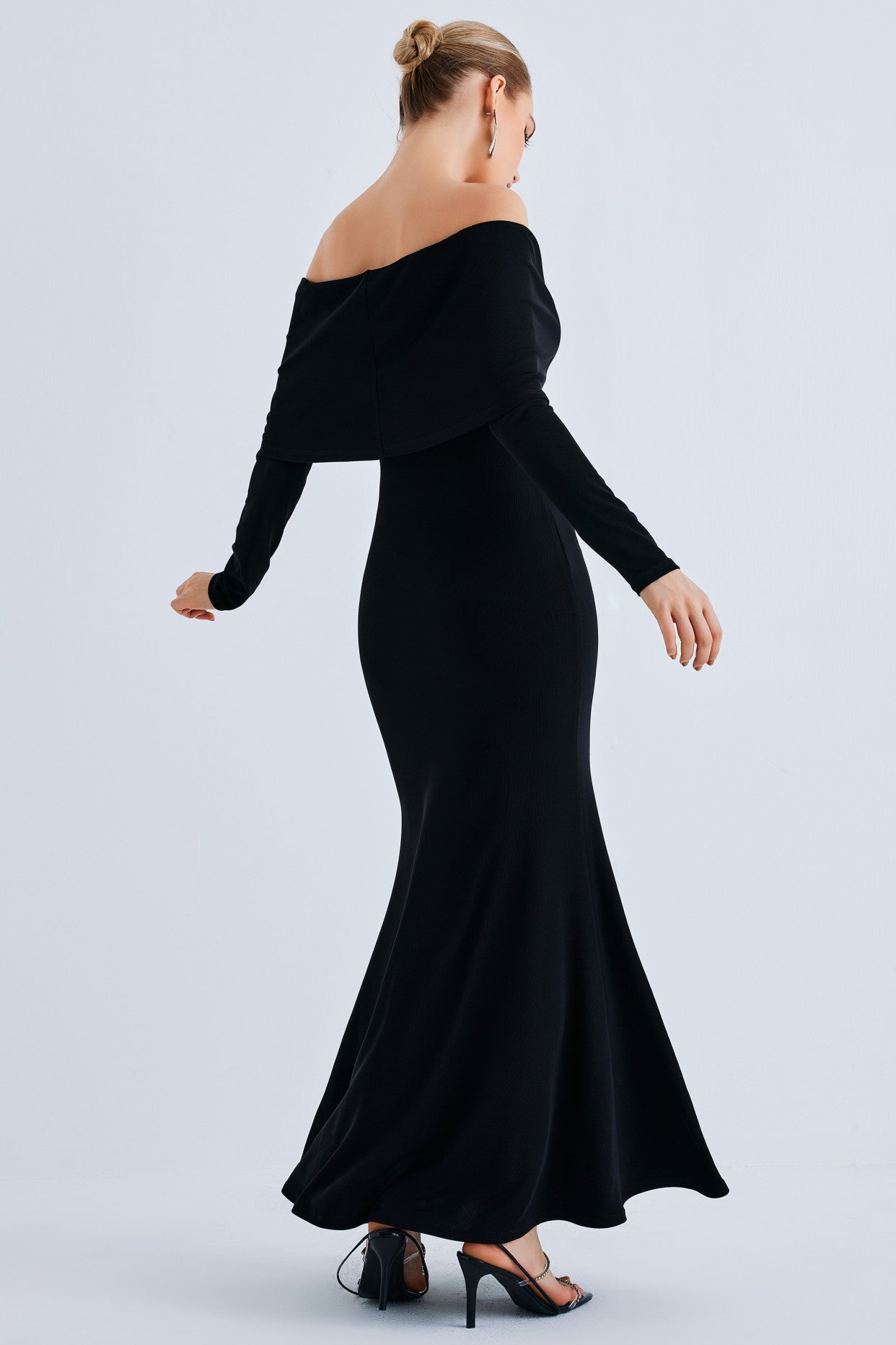 Women Off The Shoulder Bodycon Sweater Dress