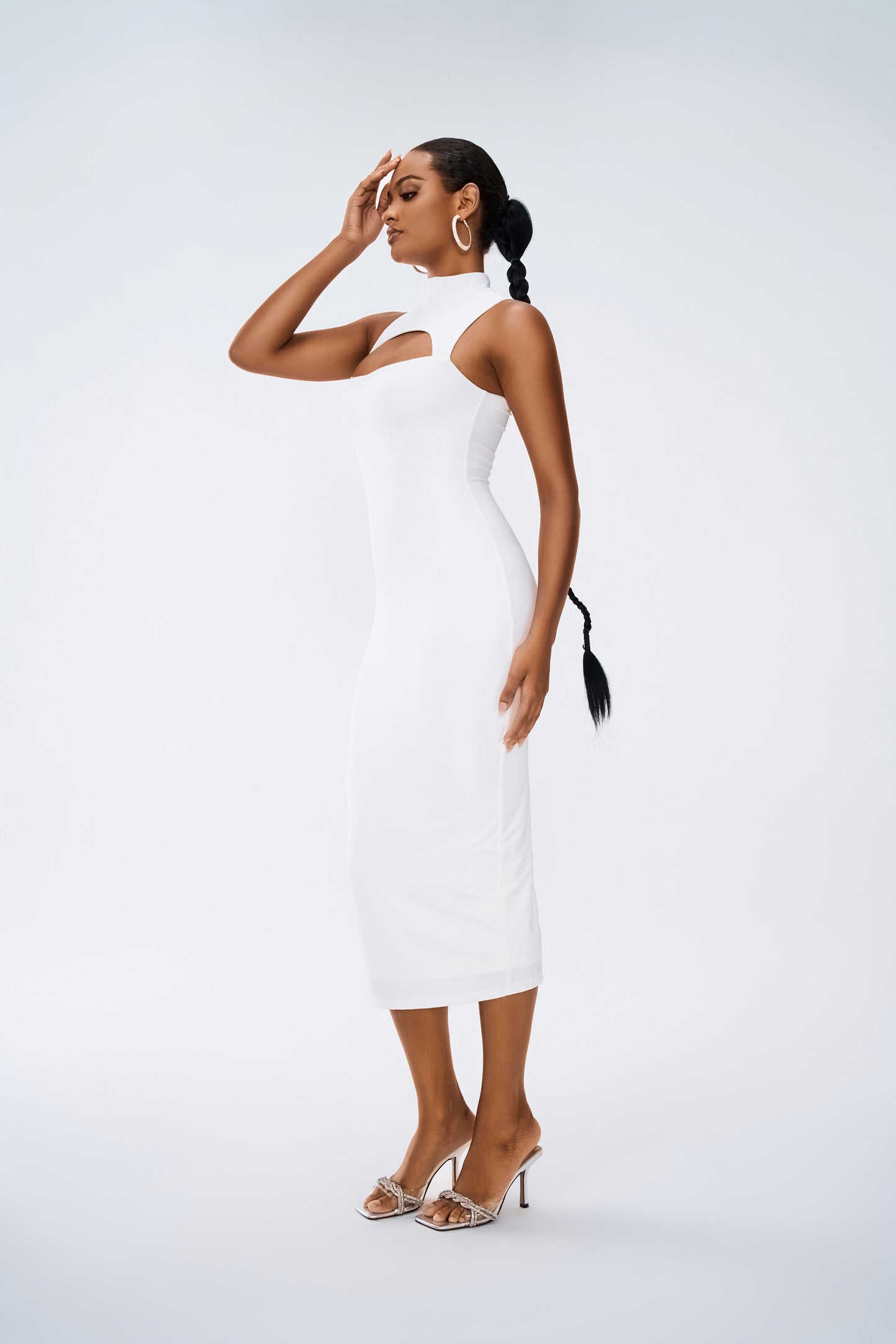 MARCOU MAXI DRESS WHITE
