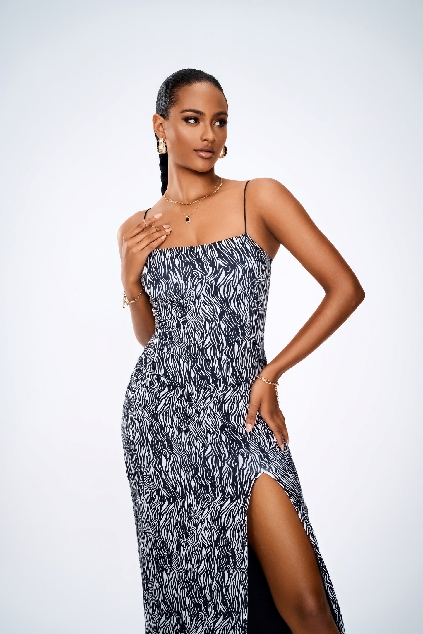 RAVIA MAXI DRESS BACK / FLORAL