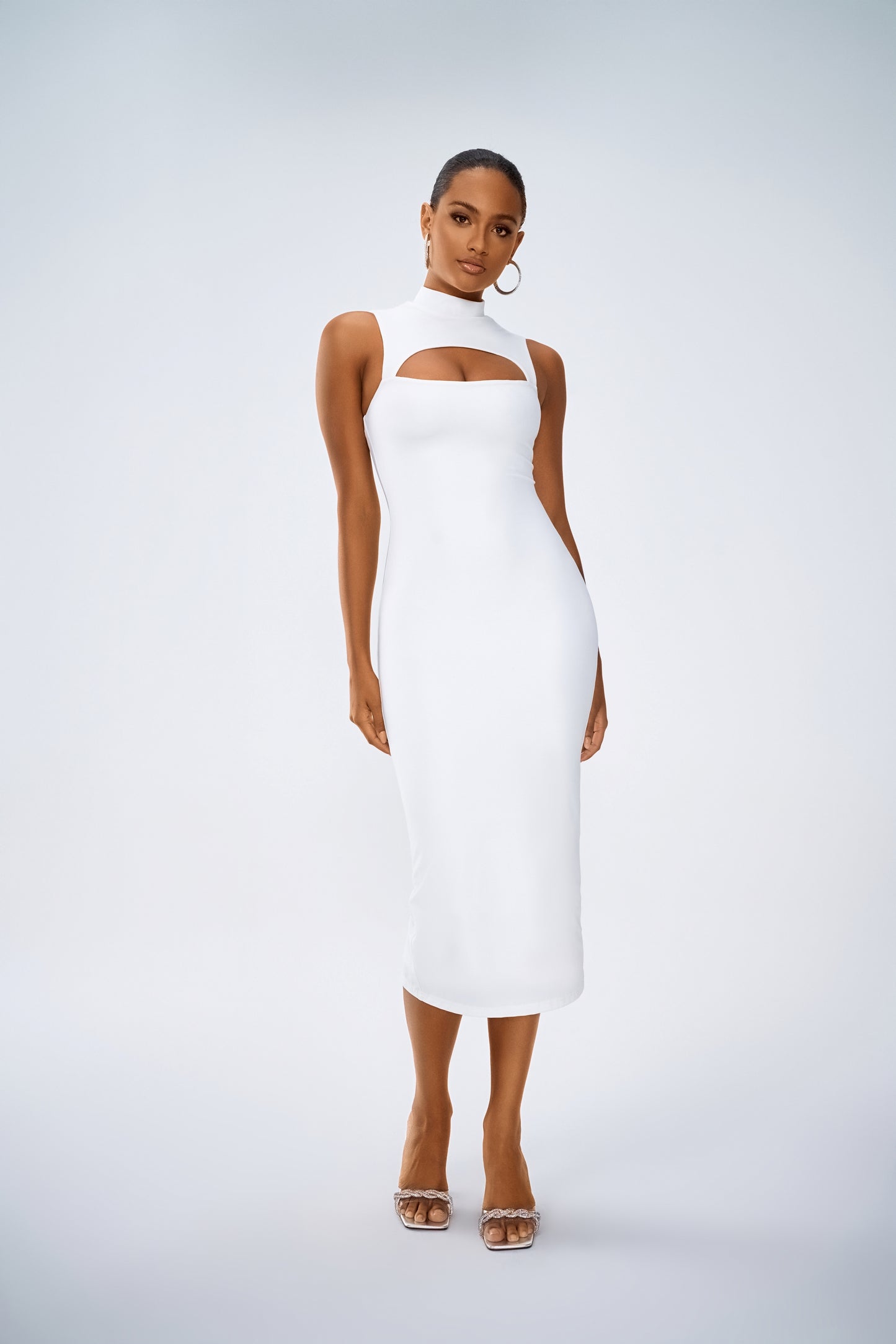 MARCOU MAXI DRESS WHITE